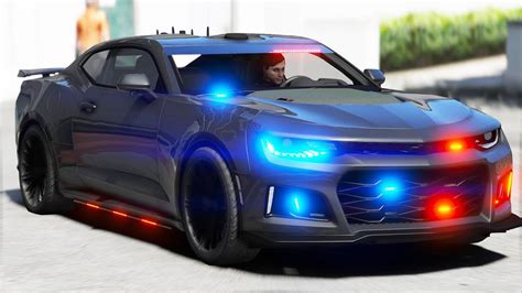 Camaro Police Car Undercover