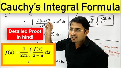 Cauchys Integral Formula Proof Youtube