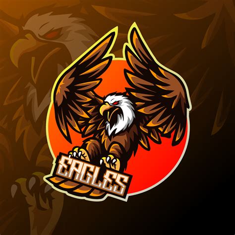 Eagle Mascot Sport Esport Logo Design 5492453 Vector Art At Vecteezy