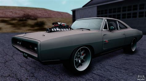 Jada bigtime muscle 1970 dodge charger r/t 1:24 scale diecast mopar hemi car. Dodge Charger RT 1970 FnF7 para GTA San Andreas