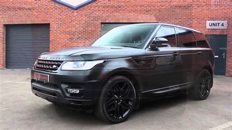 Satin Black Range Rover Sport Tmt Motor Company Youtube