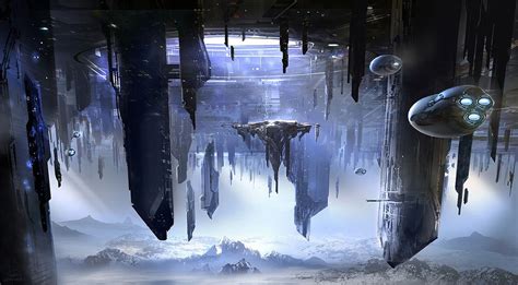 Concept Ships Halo 4 Concept Art By Sparth Environment Concept Art