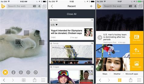 Bing For Iphone Gets Multiple Search Management Safari Integration