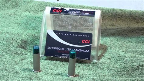 38 Special 357 Magnum Cci Shotshell Ballistic Gel Test Youtube