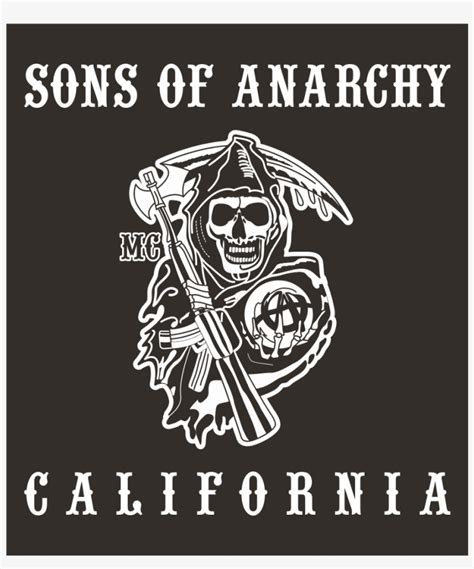 Sons Of Anarchy California Logo Vector Sons Of Anarchy Reaper Black