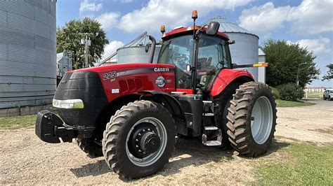 5 CaseIH Tractors Sold New Record Prices Today On Wisconsin Farm