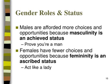 Ppt Gender Roles Powerpoint Presentation Id518758