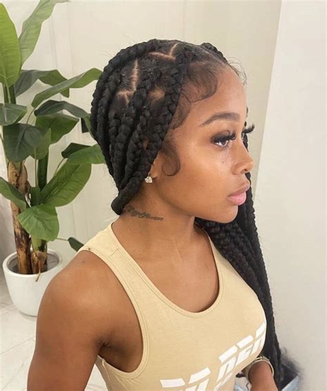 Jayda Wayda In 2022 Box Braids Hairstyles For Black Women Hair