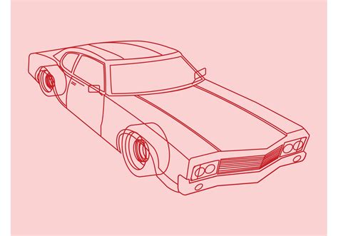 Car Outline Drawing Template