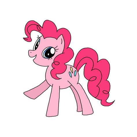 How To Draw Pinkie My Little Pony Step By Step Easy Drawing Guides