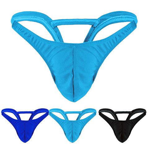 Men Sexy Underwear Open Butt Thong Briefs G String Panty Lingerie Underpants Ebay