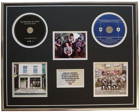 Mumford And Sons Sigh No More And Babel Double Cd Display Ltd Edition