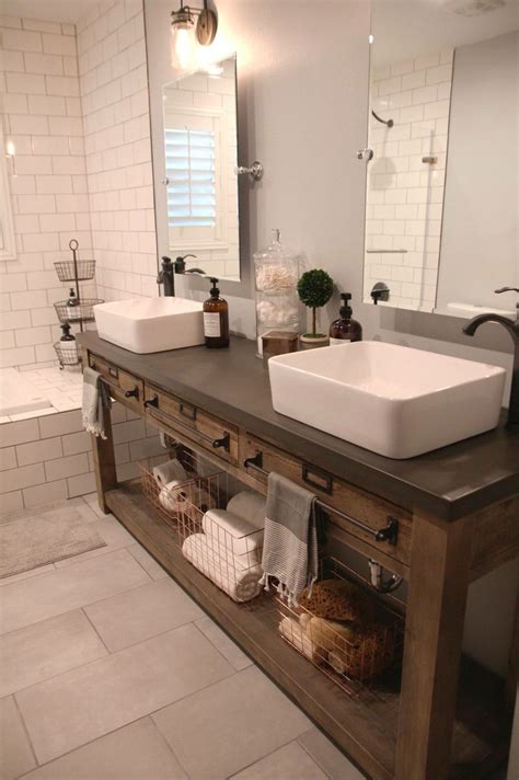 #cabinets used to store cosmetics and medicines, and mirrors. Bathroom Remodel: Restoration Hardware Hack - mercantile ...