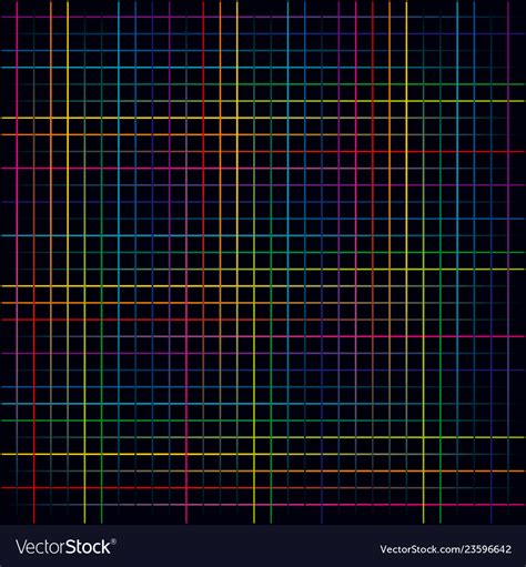 Multicolored Lines Colorful Grids Background Vector Image