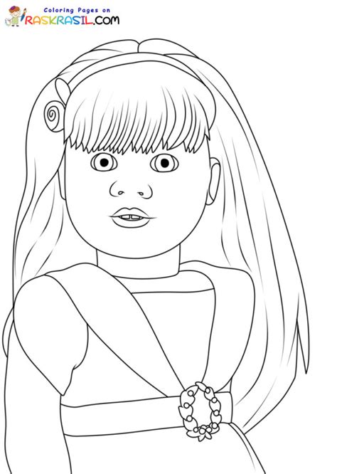 Free Printable American Doll Coloring Pages Home Interior Design