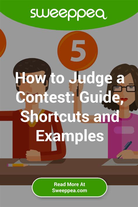 How To Judge A Contest Guide Shortcuts And Examples Sweeppea Blog