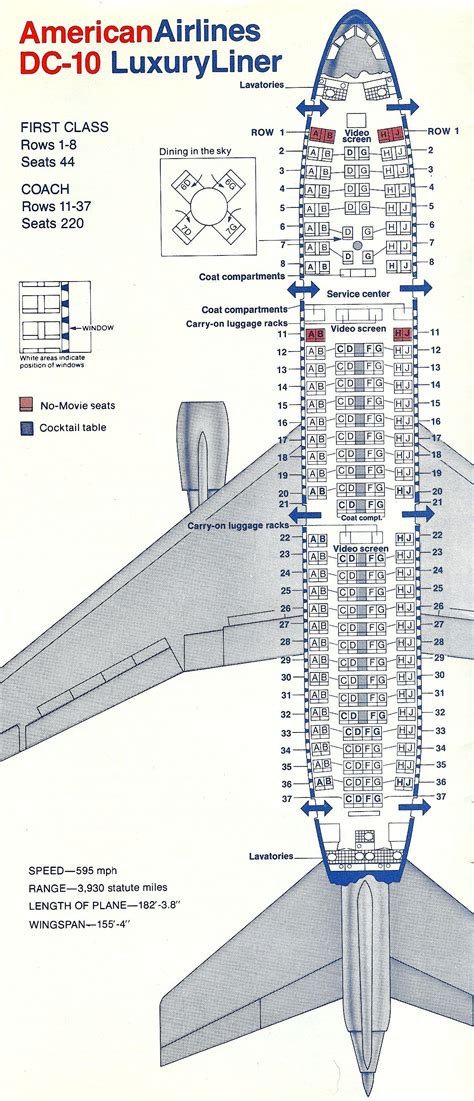 Seat Chart For American Airlines