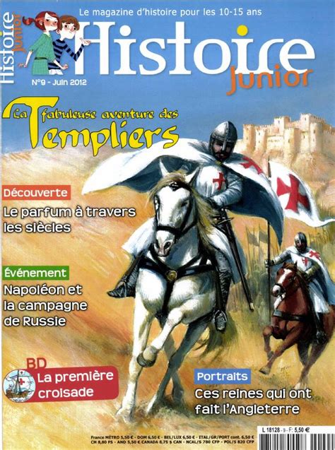 Histoire Junior N° 9 Abonnement Histoire Junior Abonnement Magazine