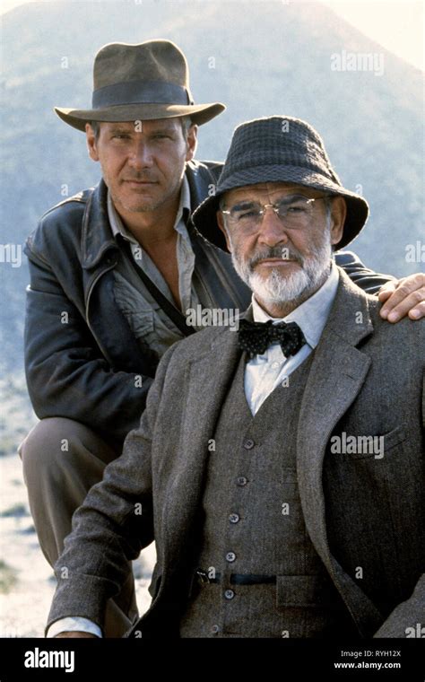 HARRISON FORD SEAN CONNERY INDIANA JONES AND THE LAST CRUSADE 1989