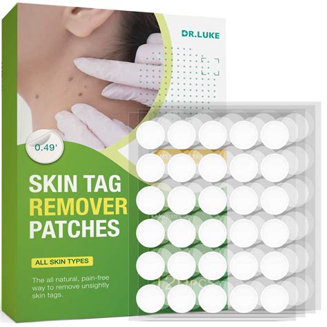buy dr luke skin tag remover patches 120 pcs natural ingredients skin tag remover new and