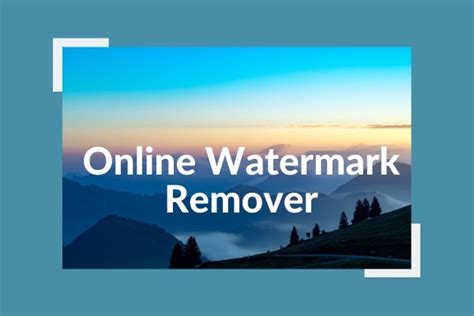 Then, you can try online free image watermark remover services. Top 5 Online Watermark Removers to Get Rid of Watermarks