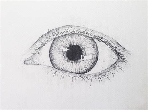 Steps On How To Draw An Eye