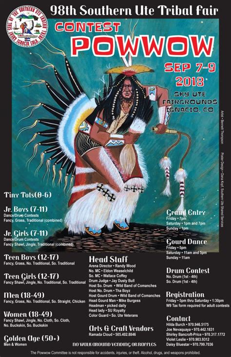 The Southern Ute Drum Southern Ute Tribal Fair Powwow
