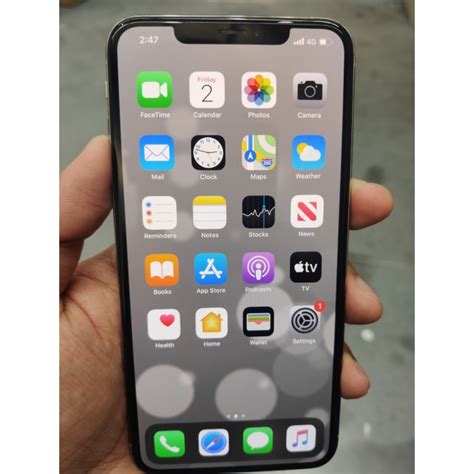 Apple Iphone Xs Max 256gb Silver No Face Id