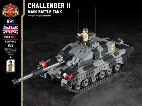 Challenger Ii Main Battle Tank Brickmania Toys