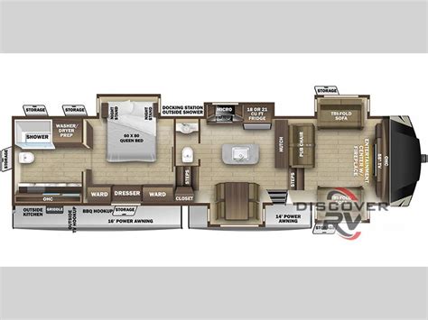 Rvs With A Rear Bath Check Out This Perfect Floor Plan Feature