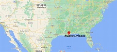 ¿Dónde está Nueva Orleans Luisiana - ¿Dónde está la ciudad?