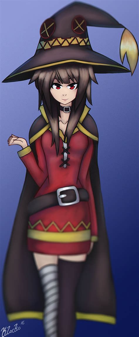 Konosuba Megumin By Theklocko On Deviantart