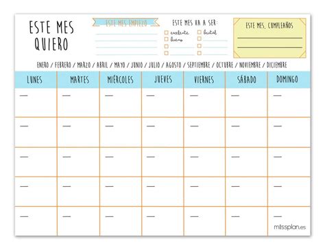 Pizarra Mensual Lovely A3 Planner How To Plan Diy Agenda