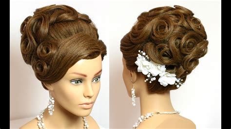 We appreciate your feedback please leave your comments below. Hairstyle for long hair tutorial. Wedding bridal updo ...