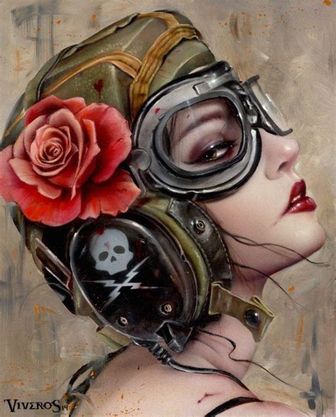 Brian M Viveros Air Heart Oil And Acrylic On Wood