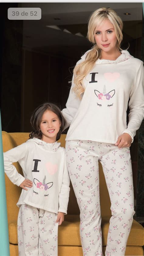 Pijama De Unicornios Ropa Madre E Hija Ropa Bebe Niña Pijamas Mujer