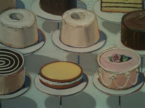 Yummy Wayne Thiebaud At The National Gallery Of Art If Only You Could Lick This Painting