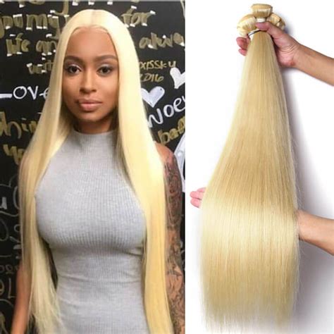 613 Blonde Virgin Human Hair Weave Extensions Wholesale