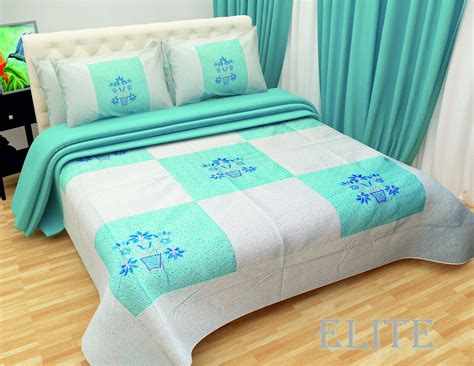 Arihant Fabrics Embroidered Elite Double Bed Sheet Rs 599 Set Id