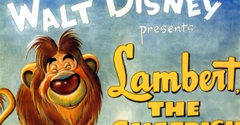 Filmografia Disney Lambert El LeÓn Cordero