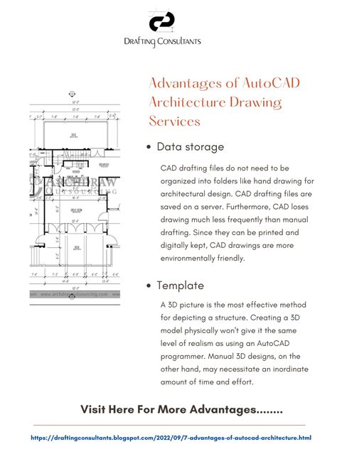 Ppt Advantages Of Autocad Architecture Drawing Services Drafting
