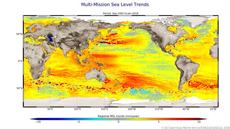 Esa Spotlight On Sea Level Rise