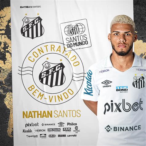 Santos Oficializa A Contratação Do Lateral Direito Nathan Diário Do Peixe