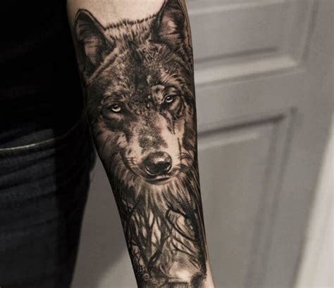 Wolf Tattoo By Guillaume Martins Photo 31635