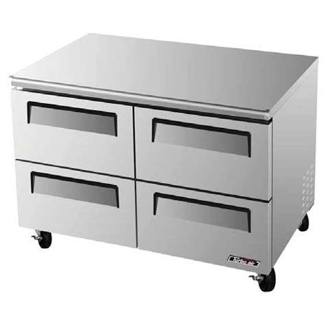 Turbo Air Tuf 48sd D4 Super Deluxe 4 Drawer Undercounter Freezer 12