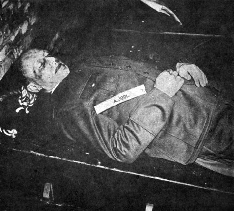 Nuremberg Trials Executed Alfred Jodl Second World War