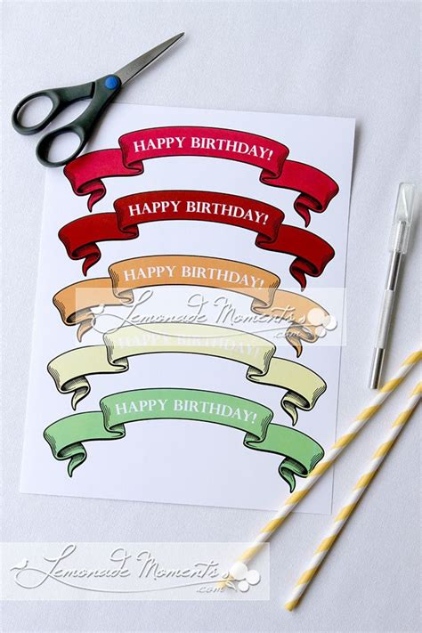 Use these free printable birthday themed awards. Free Cake Banner Printables | Cake banner, Free printable banner, 75th birthday parties