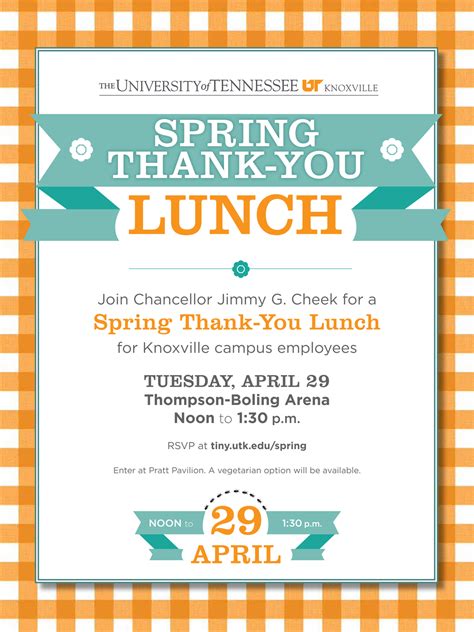Rsvp Now For Chancellors Thank You Lunch For Campus Employees News