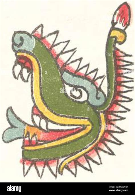 The Aztec Day Sign Cipactli Crocodile 16th Century Unknown 131