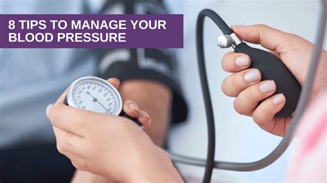 8 Tips To Manage Your Blood Pressure Genesis Gold